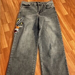 Ed Hardy Women’s Baggy Jeans